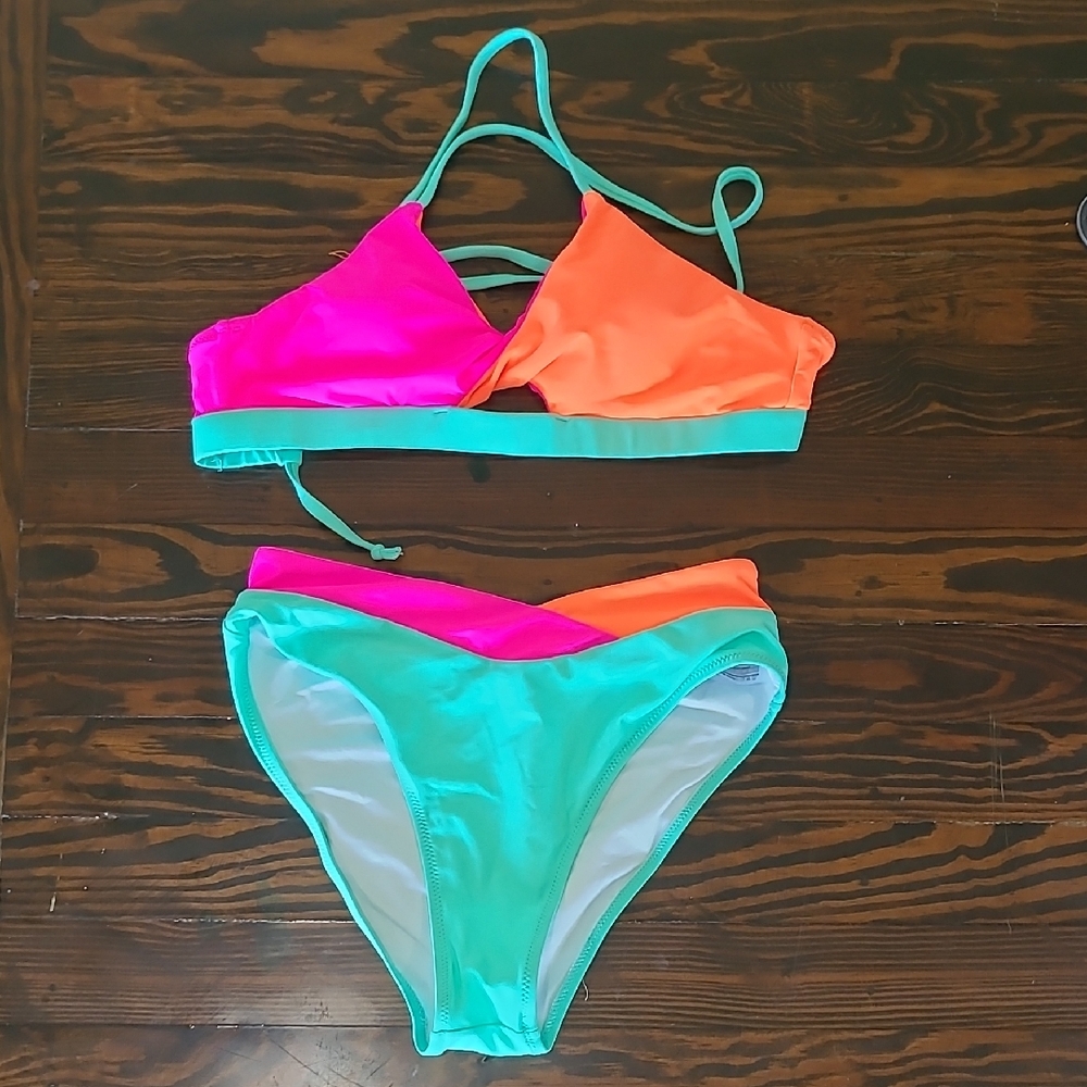 Colorful Women's Bikini Set